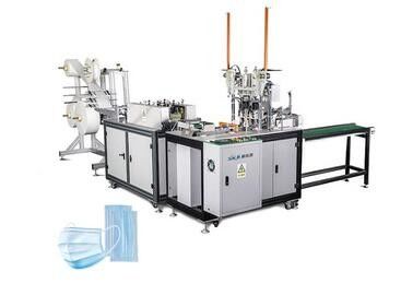 Disposable Earloop Non Woven Face Mask Making Machine , Mask Making Equipment